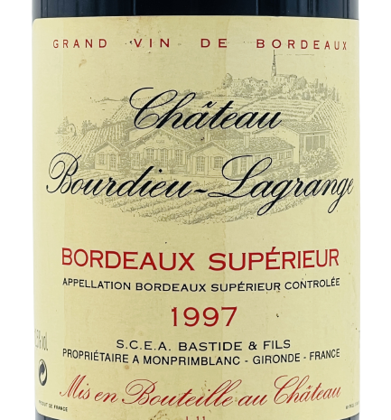 CHATEAU BOURDIEU-LAGRANGE