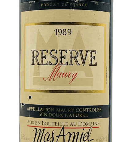 MAS AMIEL RESERVE MAURY