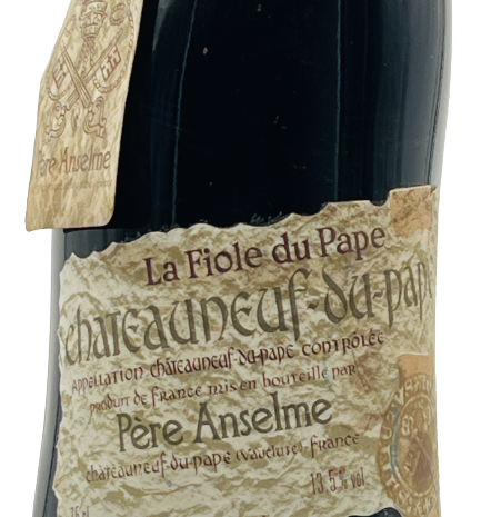 LA FIOLE DU PAPE PAR PERE ANSELME