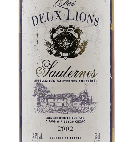 CHATEAU LES DEUX LIONS