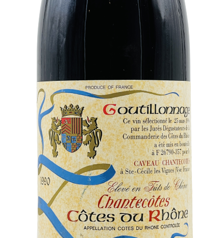 CAVEAU CHANTECOTES GOUTILLONNAGE