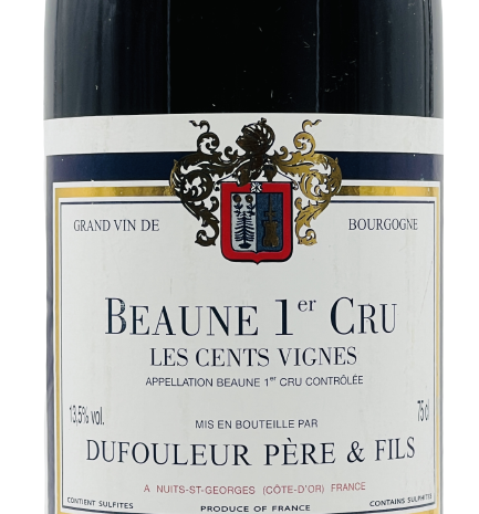 DOMAINE DUFOULEUR PERE ET FILS - LES CENTS VIGNES