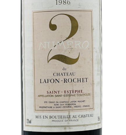 N°2 du Château Lafon-Rochet