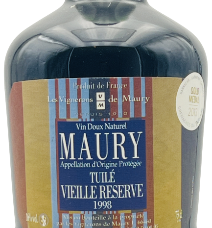 Les Vignerons de Maury Tuilé vielle réserve