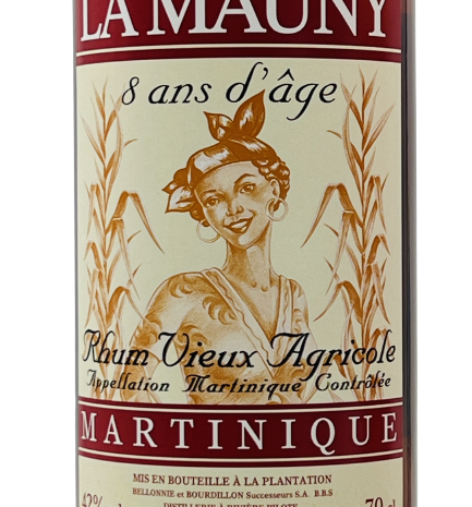 Rhum Agricole La Mauny 8 ans age