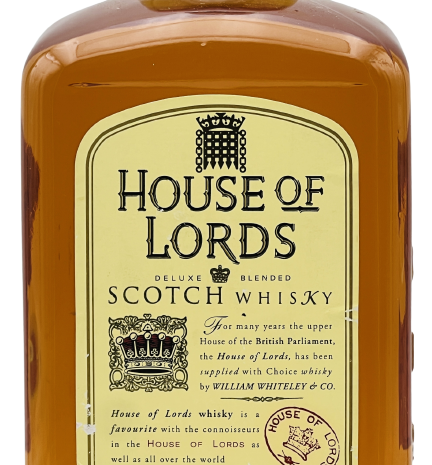 House of Lords Scotch Whisky Deluxe Blended