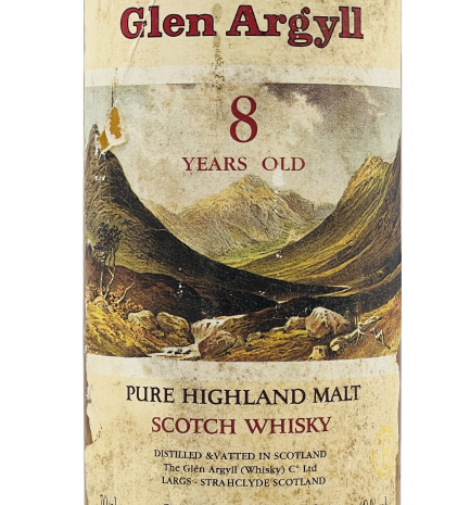 Distillerie Glen Argyll 8 years old