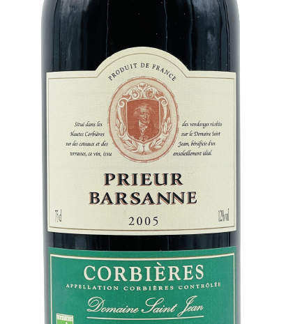 Domaine Saint Jean - Prieur Barsanne