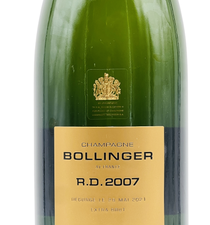 Champagne Bollinger -R.D 2007