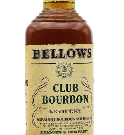 Bellows Club Bourbon 6 years 80 proof