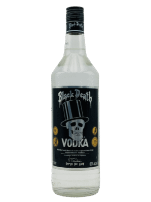 Black Death Vodka 60 ° période 1980