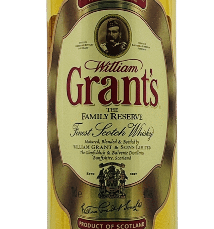 William Grant's the family réserve période 1980