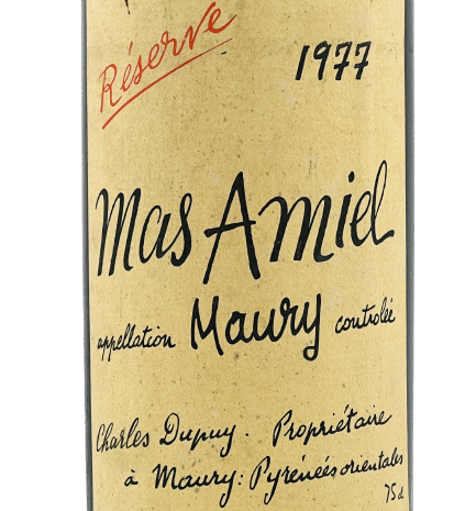 Mas Amiel - Reserve