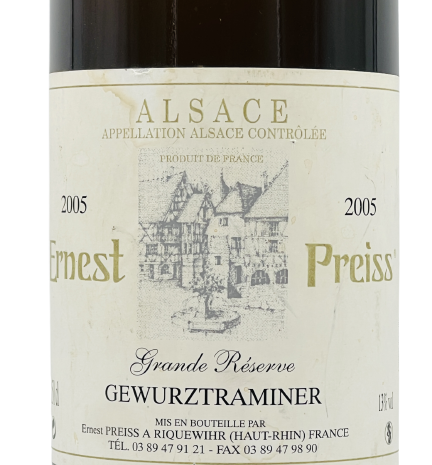 Ernest Preiss - Grande Réserve