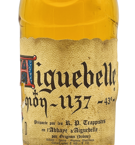 Distillerie Abbaye Aiguebelle - Coiron Jaune Period 1960 's