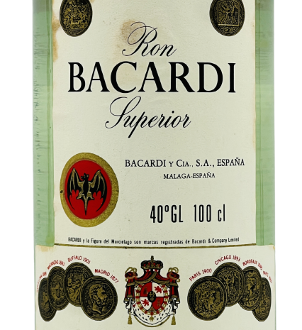 Ron Bacardi Superior - periode 1970 's
