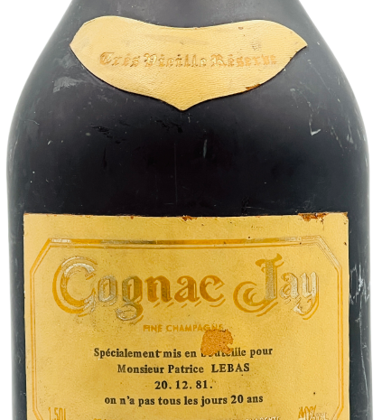 Cognac Jay très vieille réserve